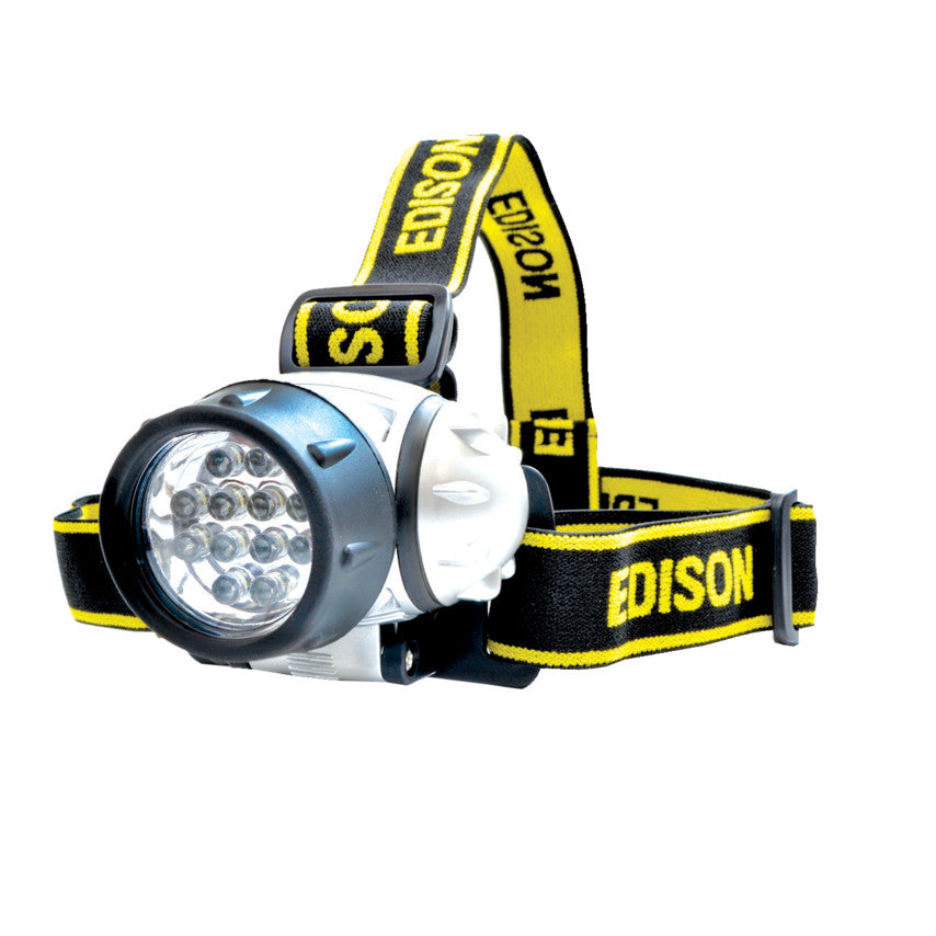 EDISON 12 LED HEADBAND TORCH EDI-904-5060K