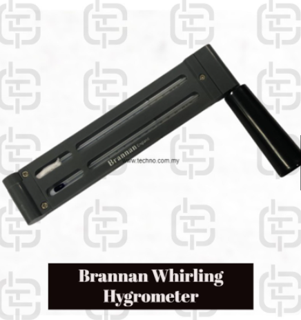 Brannan Whirling Hyrometer Swing Thermometer 13/745/2