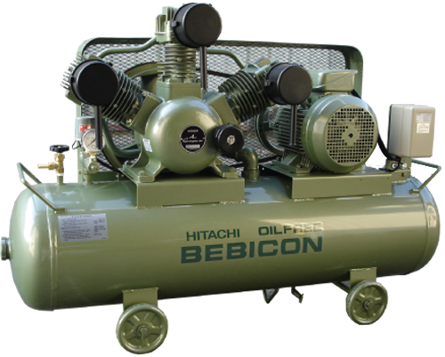 Hitachi Bebicon Air Compressor 15HP, 8Bar, 385kg 11OP-8.5GA5A