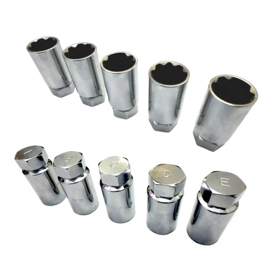 [JTC6996] WHEEL SCREW LOCK SOCKET SET FOR TESLA 3 Techno Tools