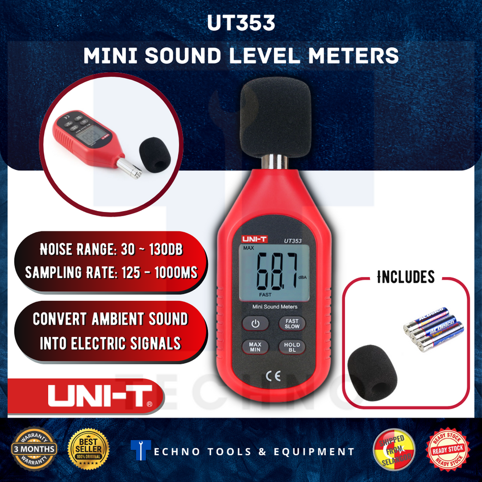 UNI-T UT353 Mini Sound Lever Meter