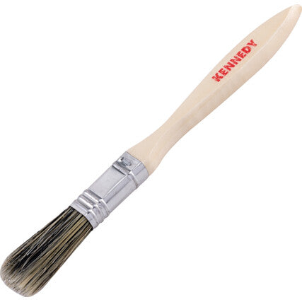 PAINT BRUSH WOODEN HANDLED 1/2"WIDE