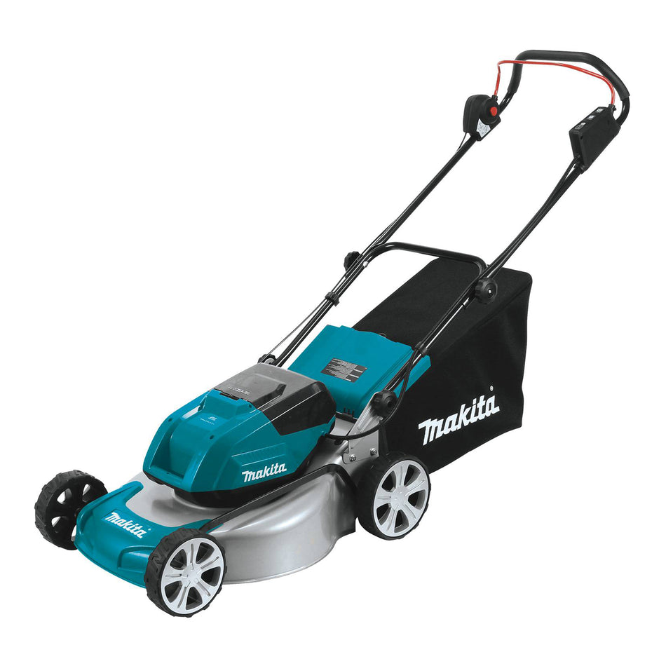 Makita DLM431Z: Cordless Lawn Mower, 36V, Blade Type 2 Tooth, Cutting Width 430mm, 3600rpm, 17.8kg