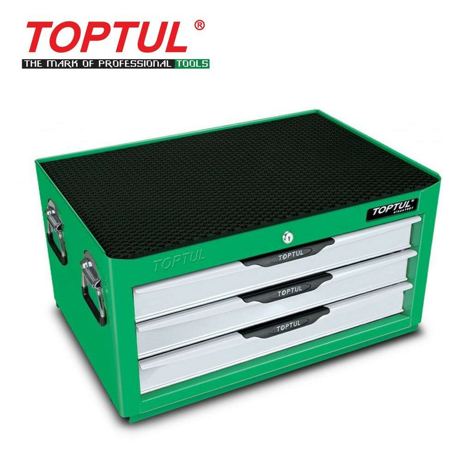 TOPTUL 3-Drawer Middle Tool Chest Pro-Line Series - Green TBAD0301