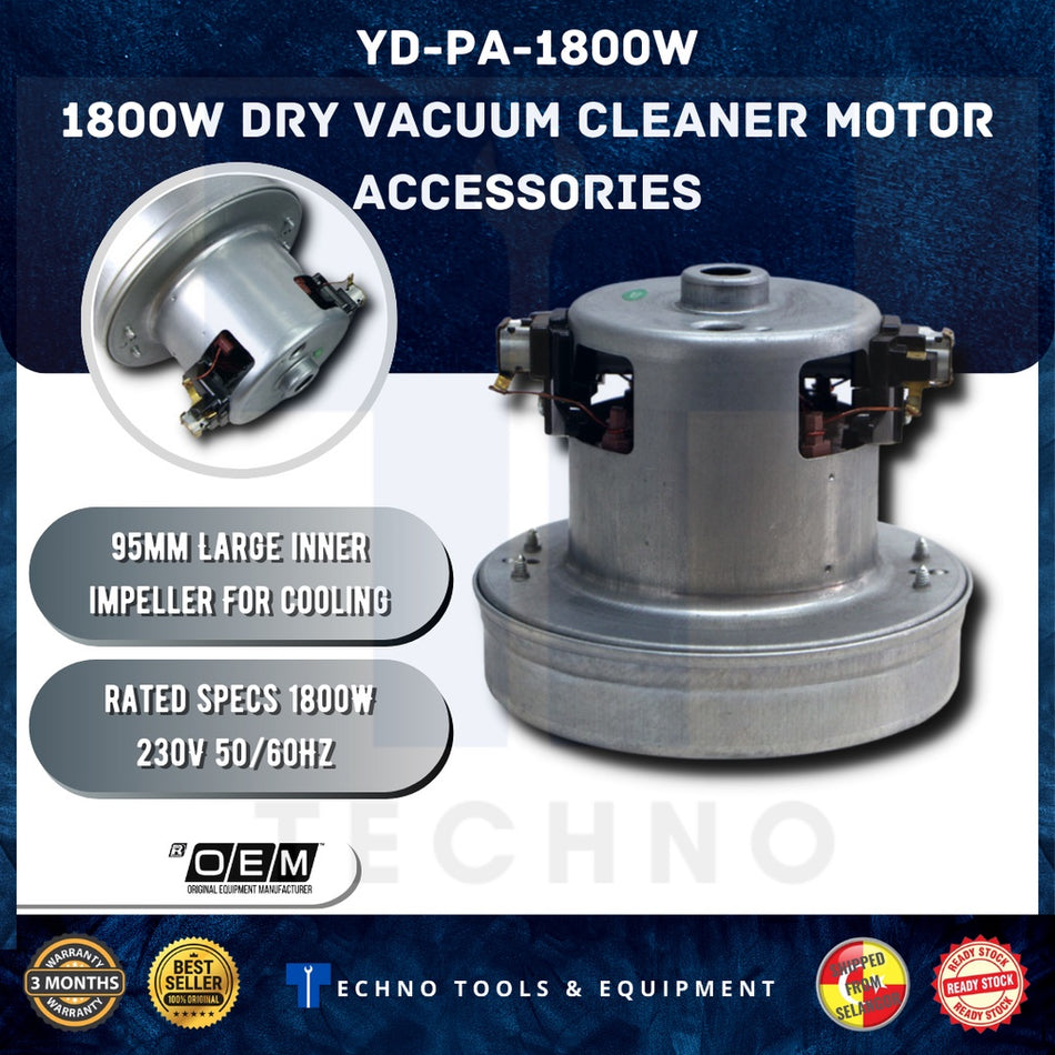 OEM High-Quality Vacuum Cleaner Accessories 1800W Motor YD-PA-1800W