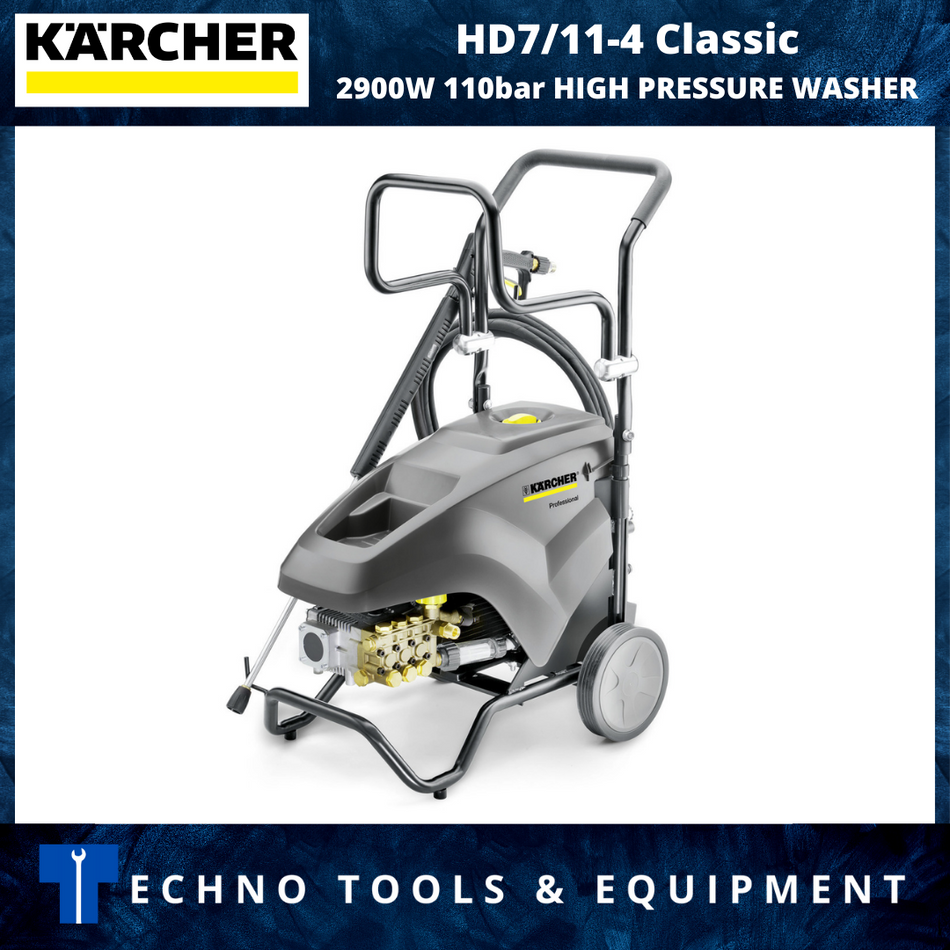 KARCHER HD7/11-4 Classic 2900W 110bar HIGH PRESSURE WASHER