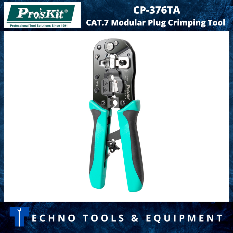 PRO'SKIT CP-376TA CAT.7 Modular Plug Crimping Tool