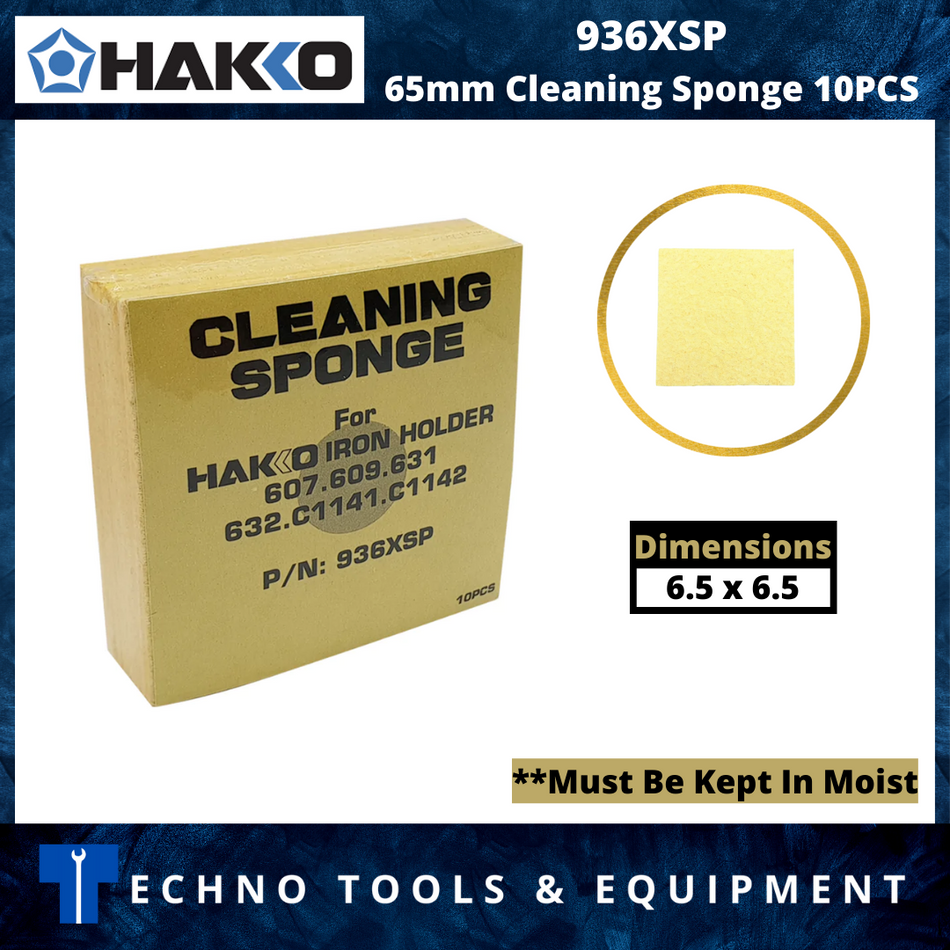 HAKKO 333XSP / 936XSP Cleaning Sponge (10PCS)