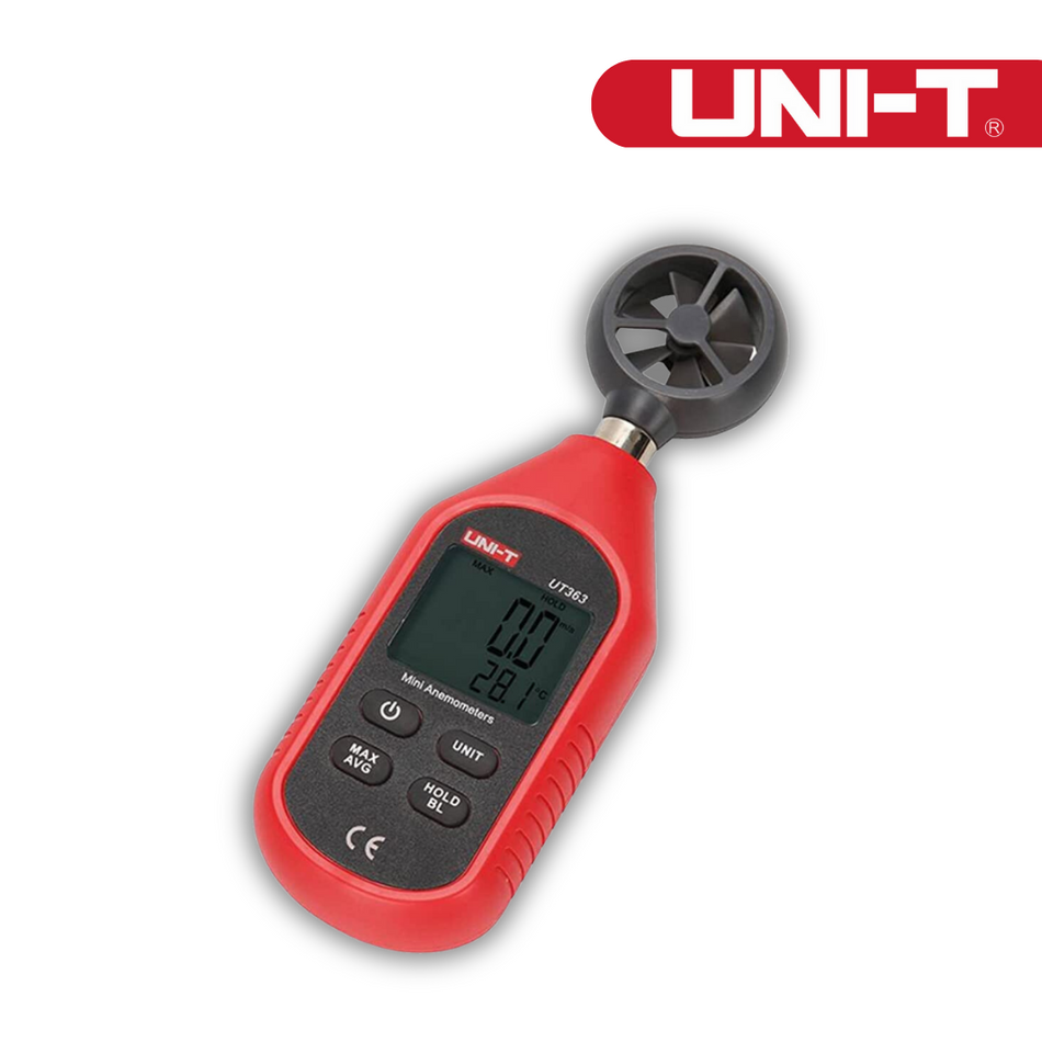 UNI-T UT363 Digital Anemometer Mini - 1 Year Warranty