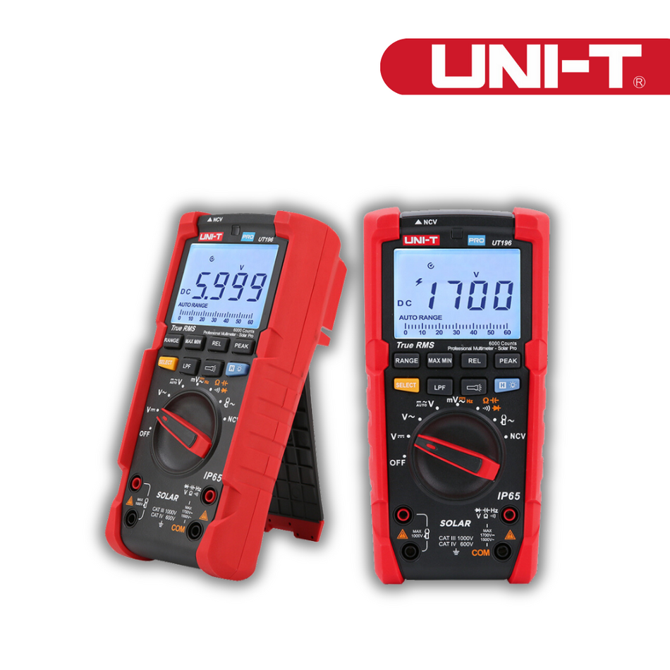 UNI-T UT196 Professional Digital Multimeter 1700V DC Voltage Tester True RMS - 1 Year Warranty