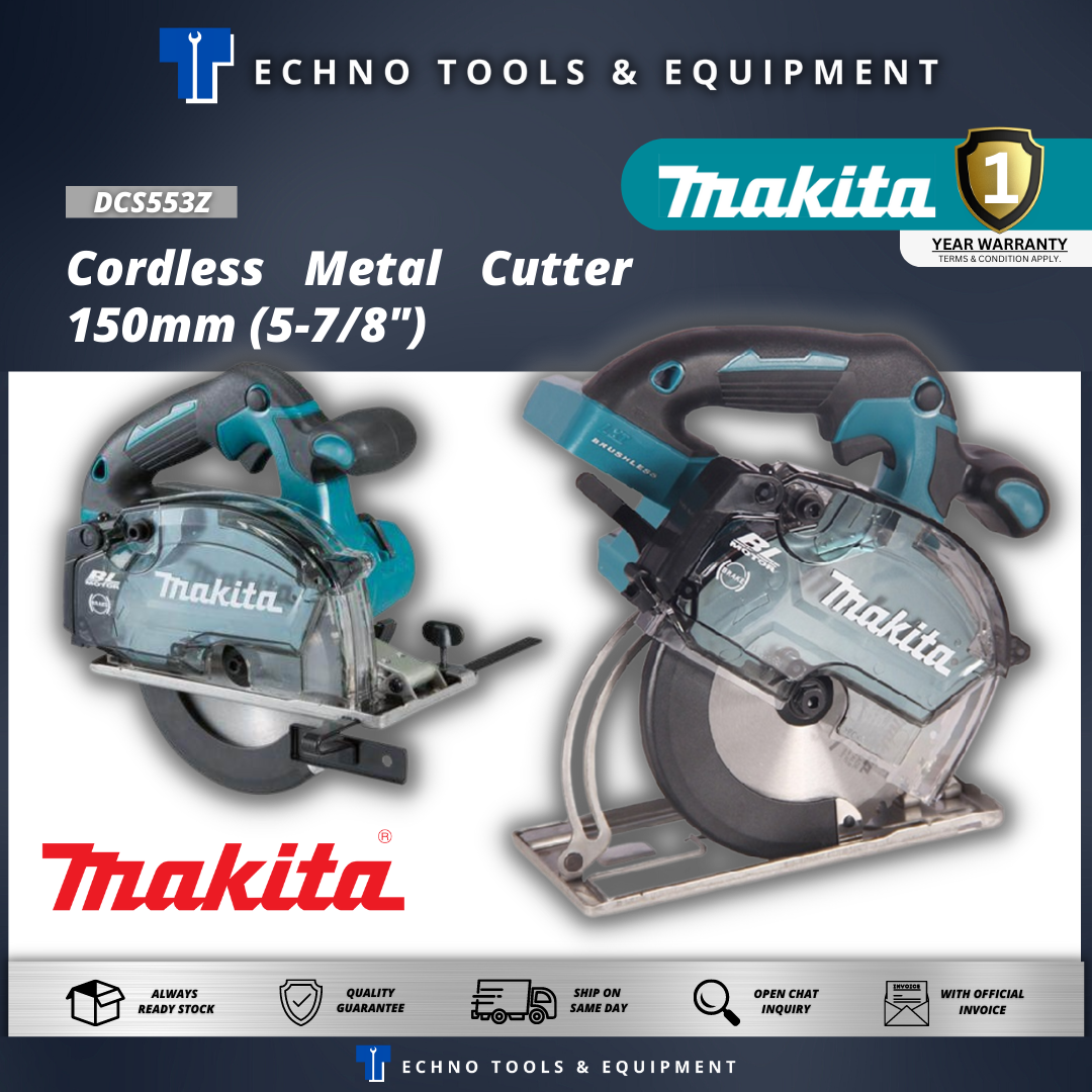 MAKITA DCS553Z Cordless Metal Cutter 150mm (5-7/8