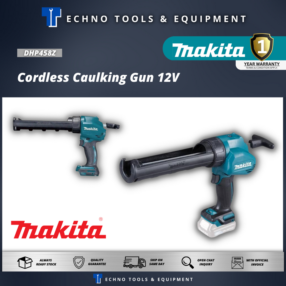 MAKITA CG100DZA Cordless Caulking Gun 12V - 1 Year Warranty