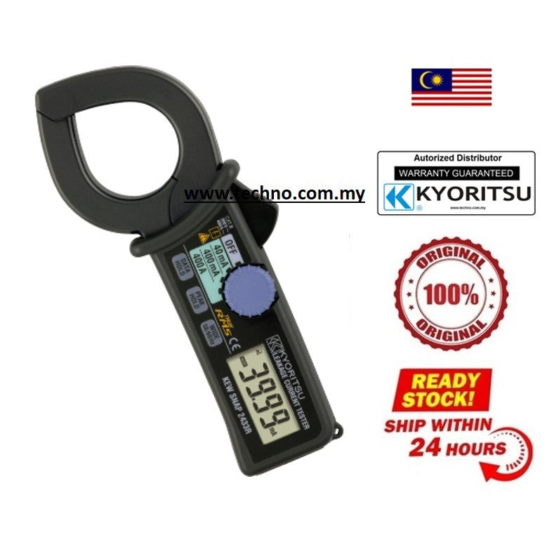 KYORITSU KE 2433 Leakage Digital Clamp Meter (KEW 2433) – Techno Tools   Equipment