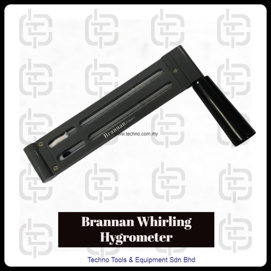 Brannan 13/744/2 Whirling Hygrometer Swing Thermometer