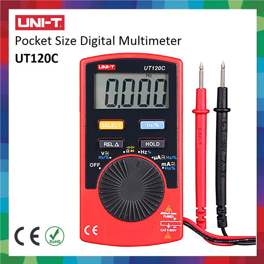 UNI-T UT120 Series Pocket Size Digital Multimeter (UT120)