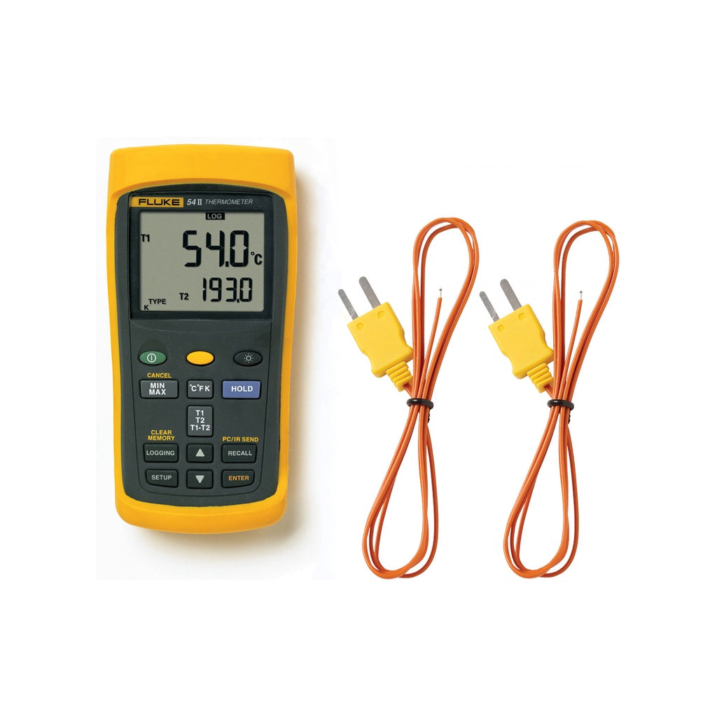 Fluke 54 Series II B Digital Thermocouple Thermometer