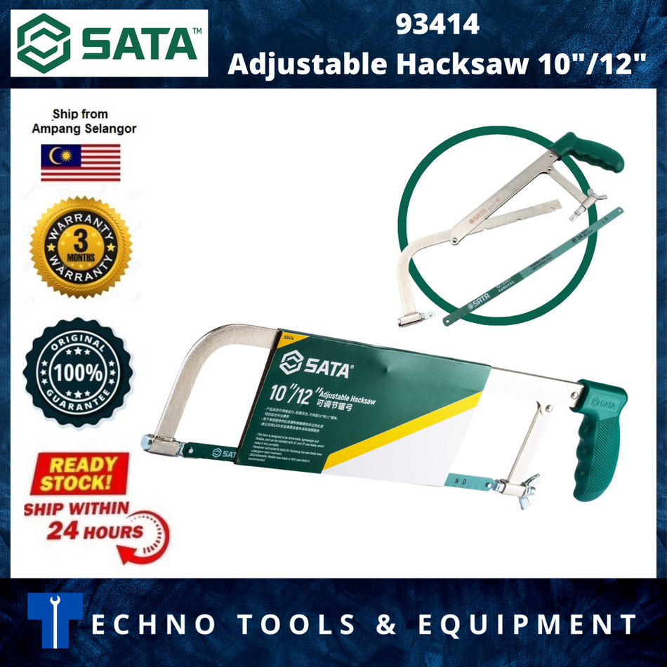 SATA 93414 10"/12" Adjustable Handsaw/Bowsaw