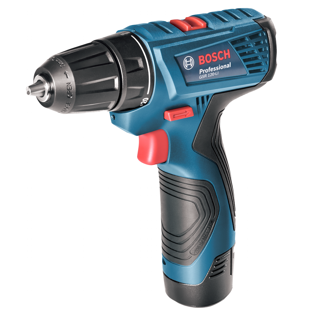 BOSCH GSR 120 LI PROFESSIONAL CORDLESS DRILL DRIVER GEN2 Techno