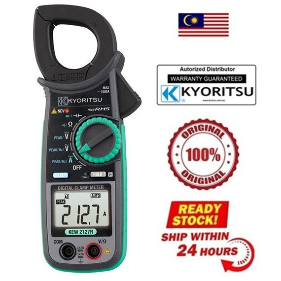 KYORITSU 2127R AC Digital Clamp Meters (KEW 2127R)