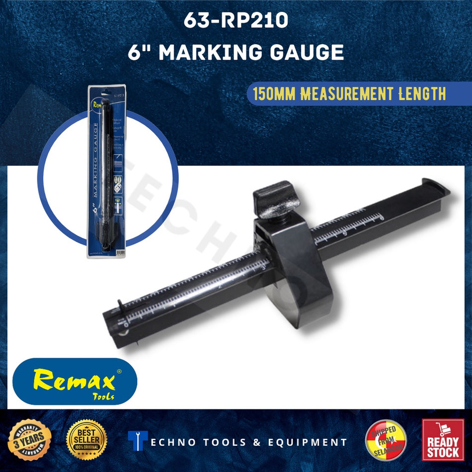 REMAX 6" Marking Gauge (63-RP210)