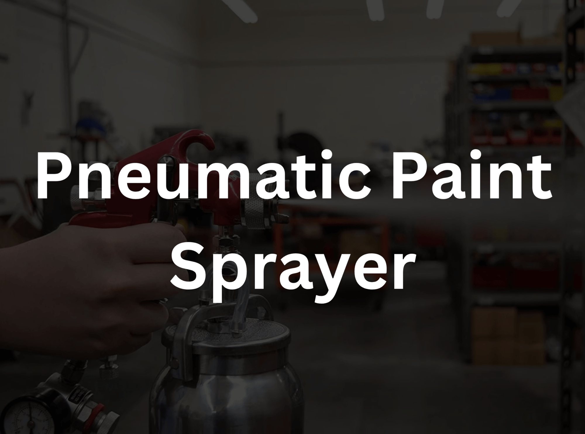 Pneumatic Paint Sprayer - Techno Tools & Equipment
