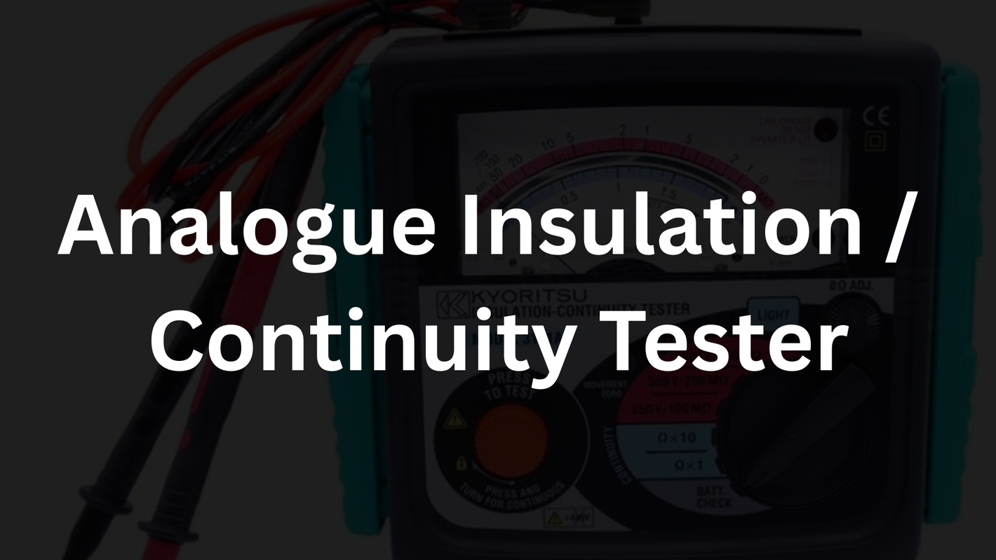 Analogue Insulation / Continuity Tester