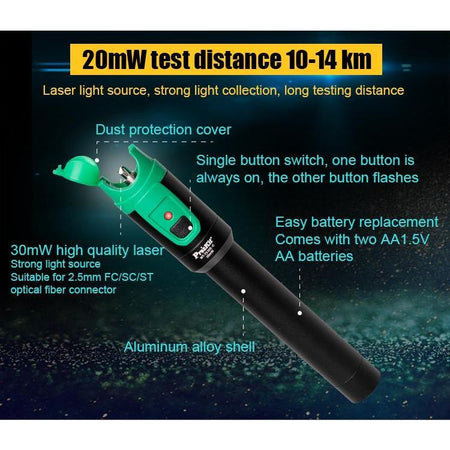 PRO'SKIT MT-7520E-C 20mW Fiber Optical Visual Fault Locator 3 Months Warranty PRO'SKIT