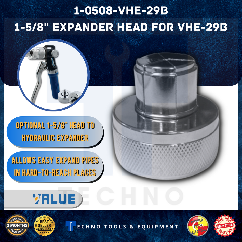 VALUE Expander Head for VHE-29B Hydraulic Tube Expander