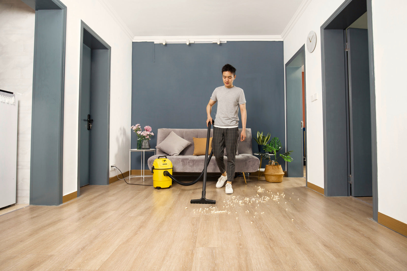 Karcher WD 1 Classic Wet & Dry Vacuum – Compact Powerful Cleaner KARCHER