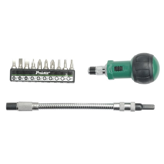 PRO'SKIT 1PK-201 Flexible Ratchet Driver Set