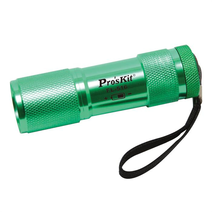 PRO'SKIT FL-516 9PCS LED Flashlight PRO'SKIT