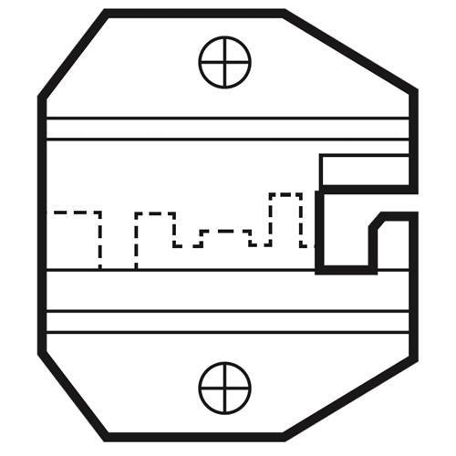 PRO'SKIT 1PK-3003D16 Die Set For RJ22 4P Handset Modular Plugs