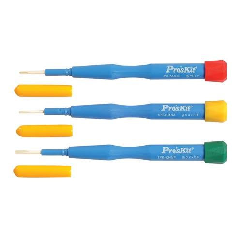 PRO'SKIT 1PK-034NF Ceramic Driver - 0.7 x 2.4mm