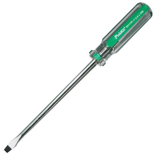 PRO'SKIT 89115A Line Color Screwdrivers (5x200mm) Slotted