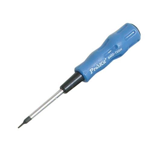 PRO'SKIT 89400-T05H Star Screwdriver W/Temper Proof Hole T05H