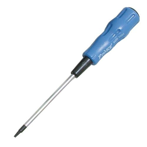 PRO'SKIT 89400-T09H Star Screwdriver W/Temper Proof Hole T09H