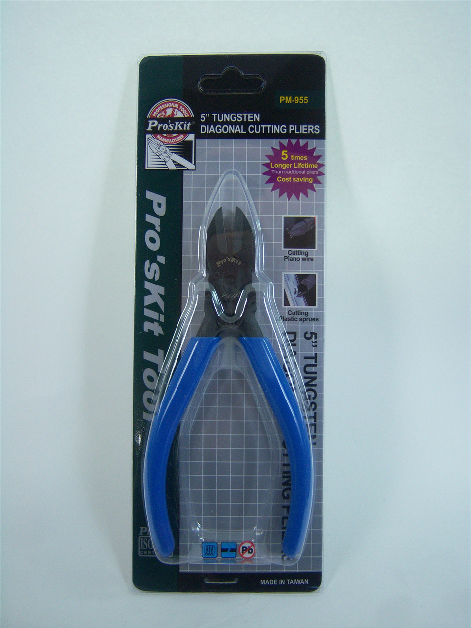 PRO'SKIT PM-955 Tungsten Diagonal Cutting Plier (130mm)