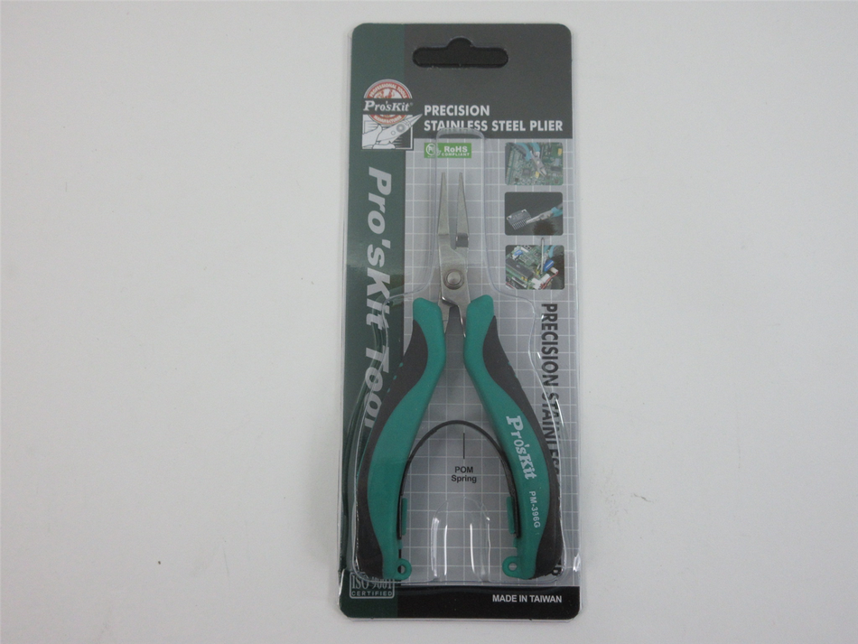 PRO'SKIT PM-396G Stainless Long Nose Plier (120mm)