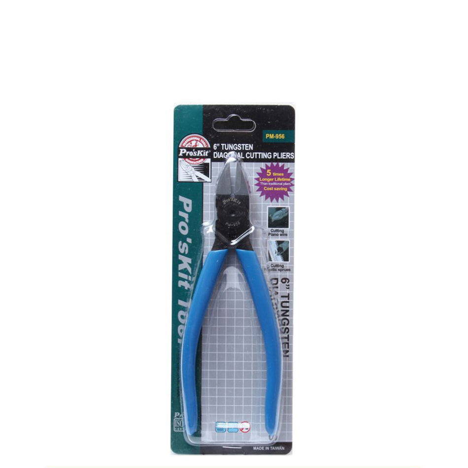 PRO'SKIT PM-956 Tungsten Diagonal Cutting Plier (160mm)