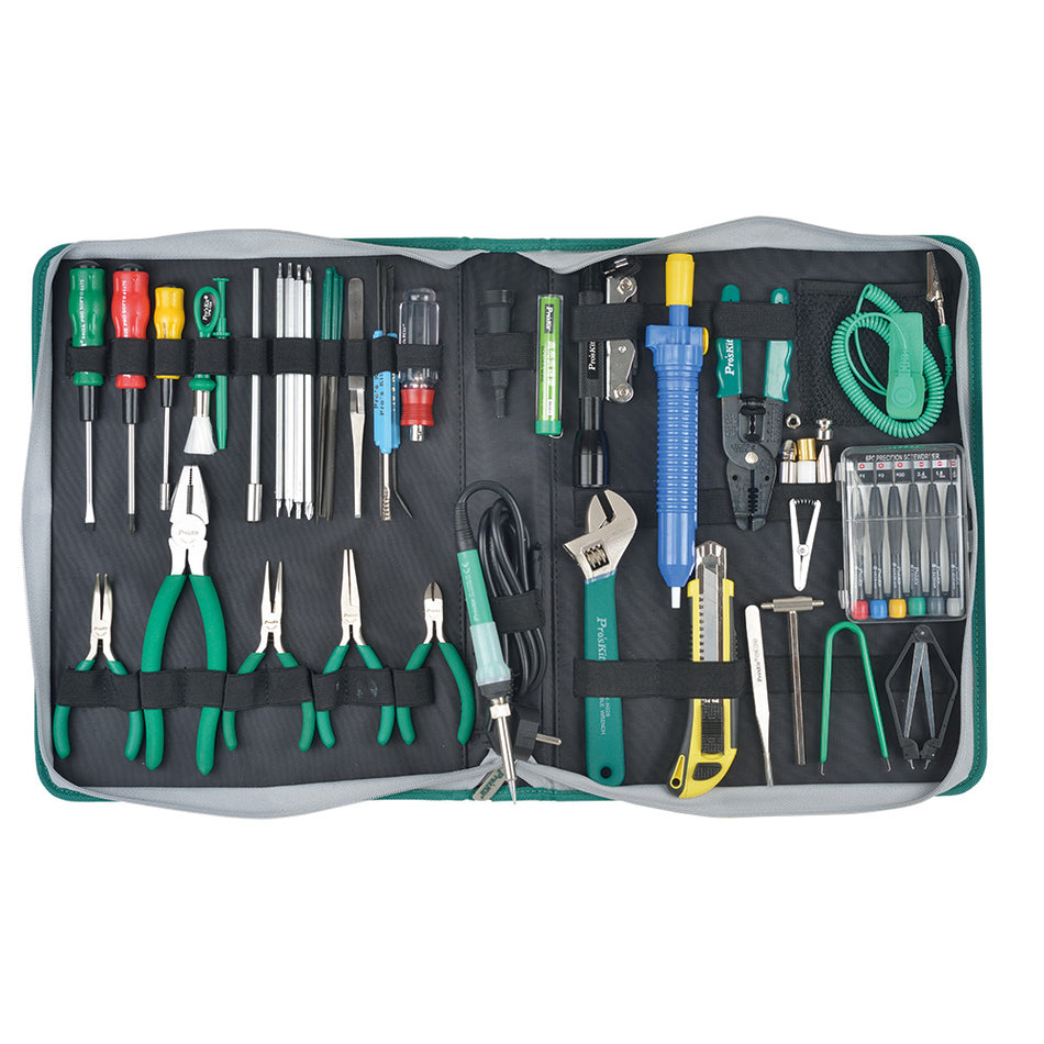 PRO'SKIT 1PK-2002B Technician's Tool Kit (220V, Metric)