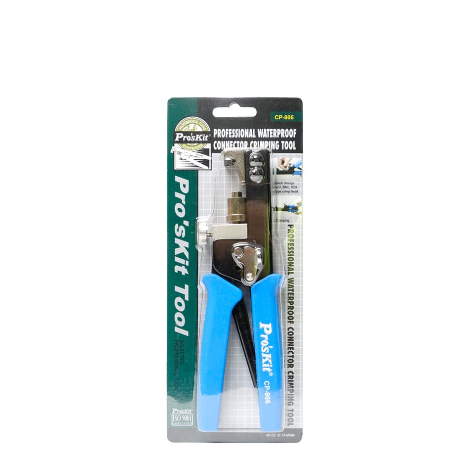 PRO'SKIT CP-806 Waterproof Connector Crimping Tool (205mm)