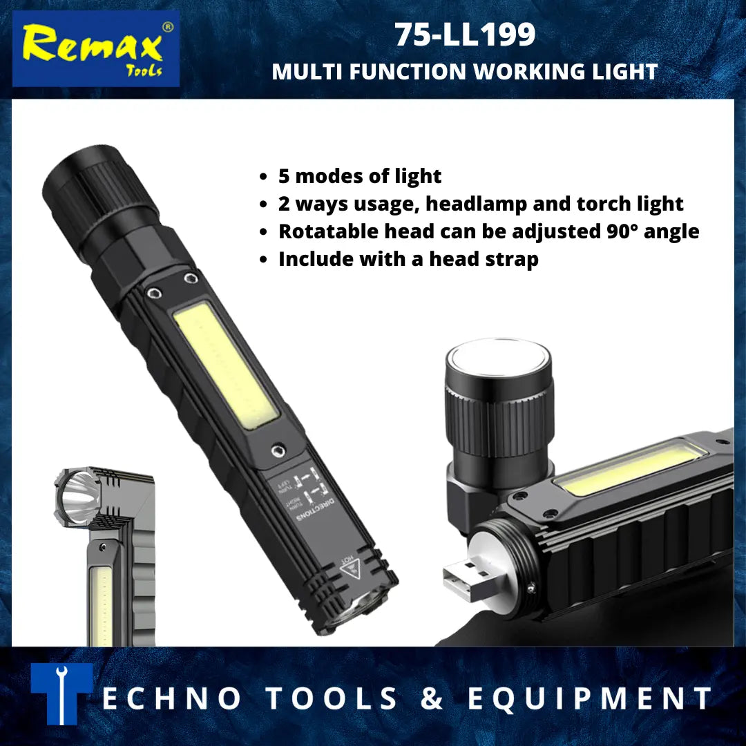 75-LL199 Multi Function Working Light Techno Tools & Equipment