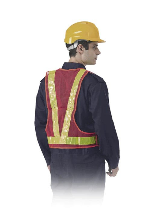 Proguard Led Light PROGUARD SV-7170-LED High Visibility LED Safety Vest – Techno Tools ...