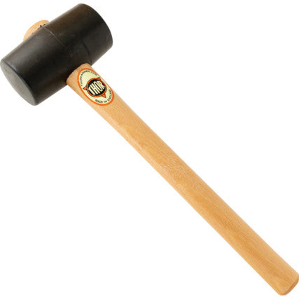 THOR HAMMER 61-952 BLACK RUBBER MALLET (90DEGSHORE A) THO-527-0431P