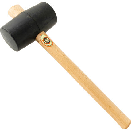 THOR HAMMER 61-954 BLACK RUBBER MALLET (90DEGSHORE A) THO-527-0433R