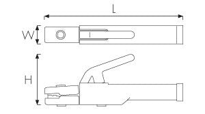 ECT Electrode Holder 40-ECT203/ 40-ECT205 ECT