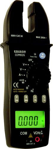 EDISON OJM826 OPEN JAW DIGITAL MULTIMETER EDI-516-3500K
