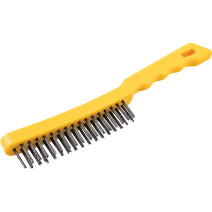 COSTWOLD 2-ROW PLASTIC HANDLE WIRE SCRATCHBRUSH COT9066200K