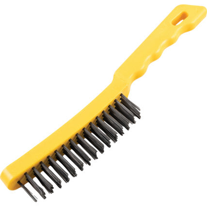 COSTWOLD 3-ROW PLASTIC HANDLE WIRESCRATCH BRUSH COT9066300K