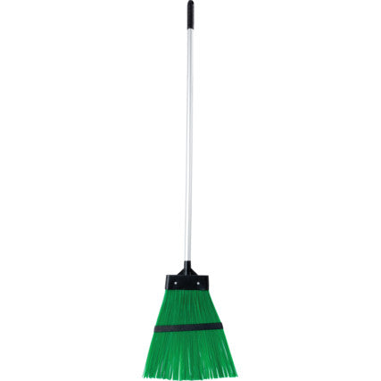 COSTWOLD GREEN POLY YARD BROOM C/W ALU.HANDLE COT9078010K COSTWOLD